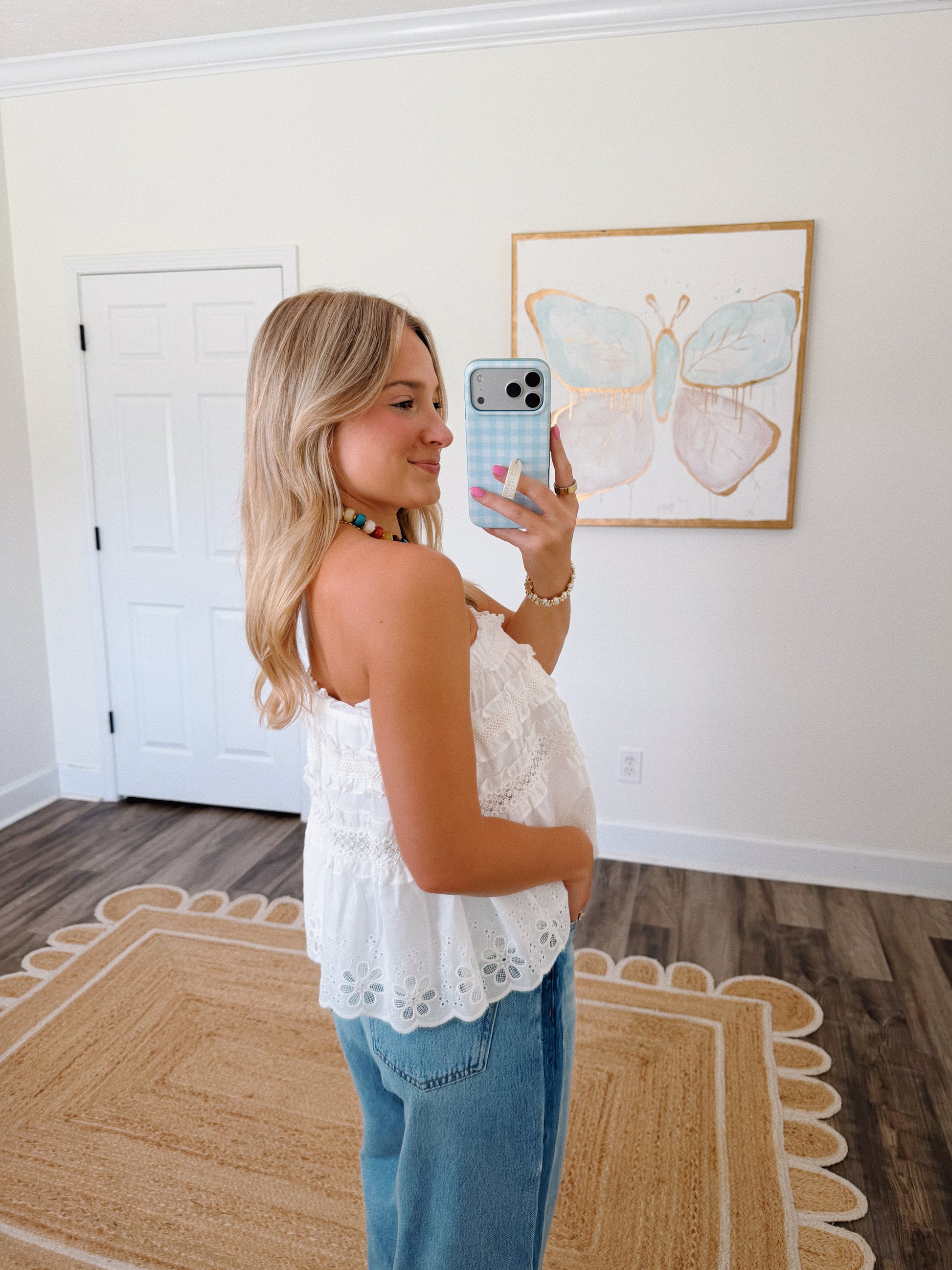 Maisie Eyelet Top