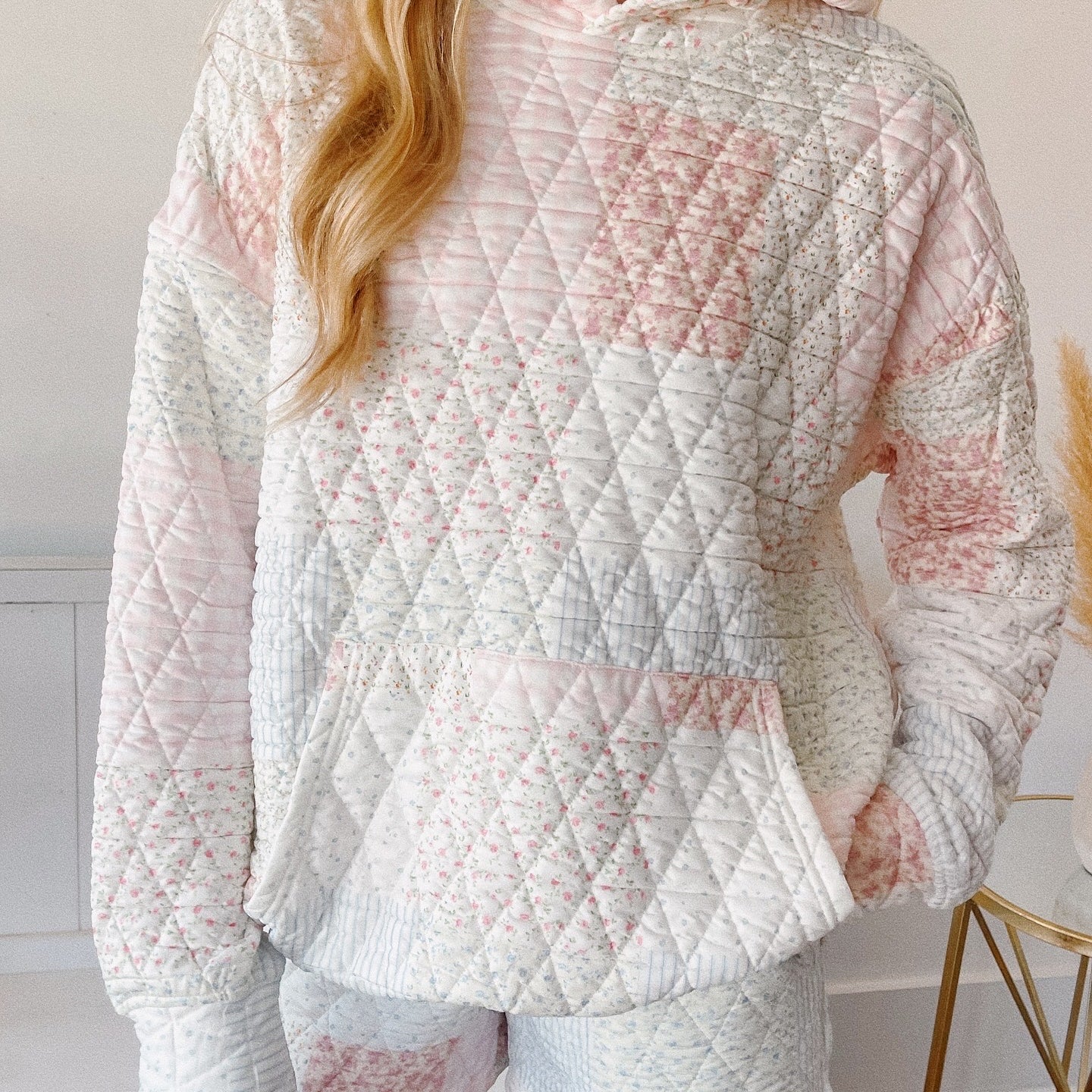 Pastel Quilted Shorts