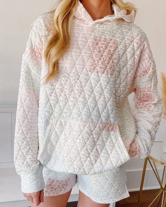 Pastel Quilted Shorts