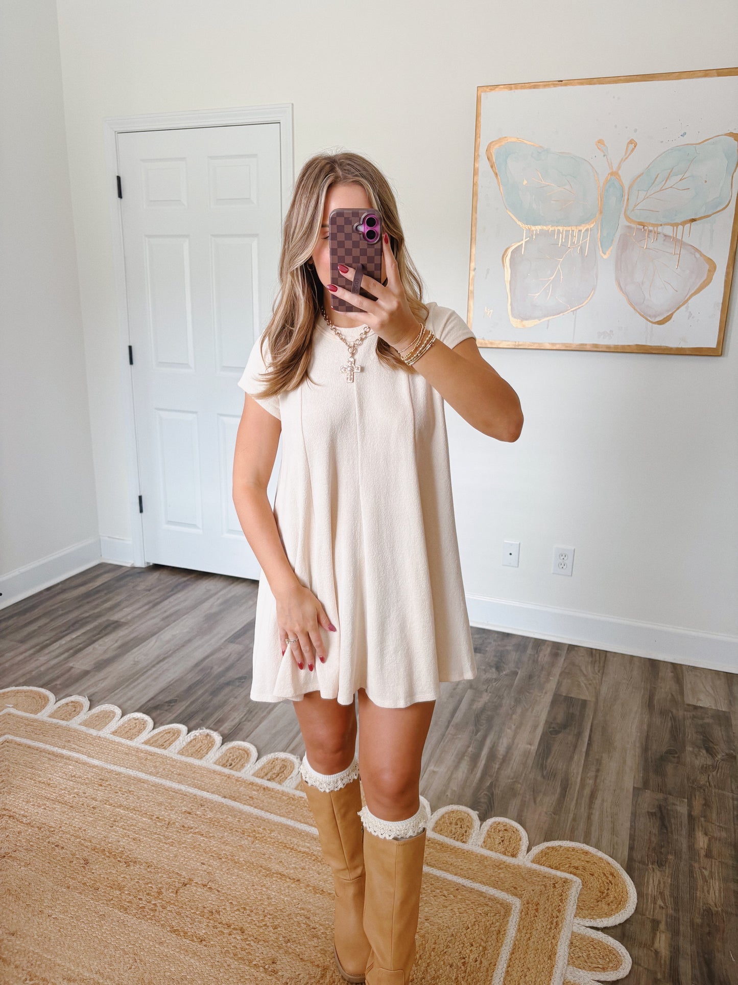 Ivory Tunic Dress