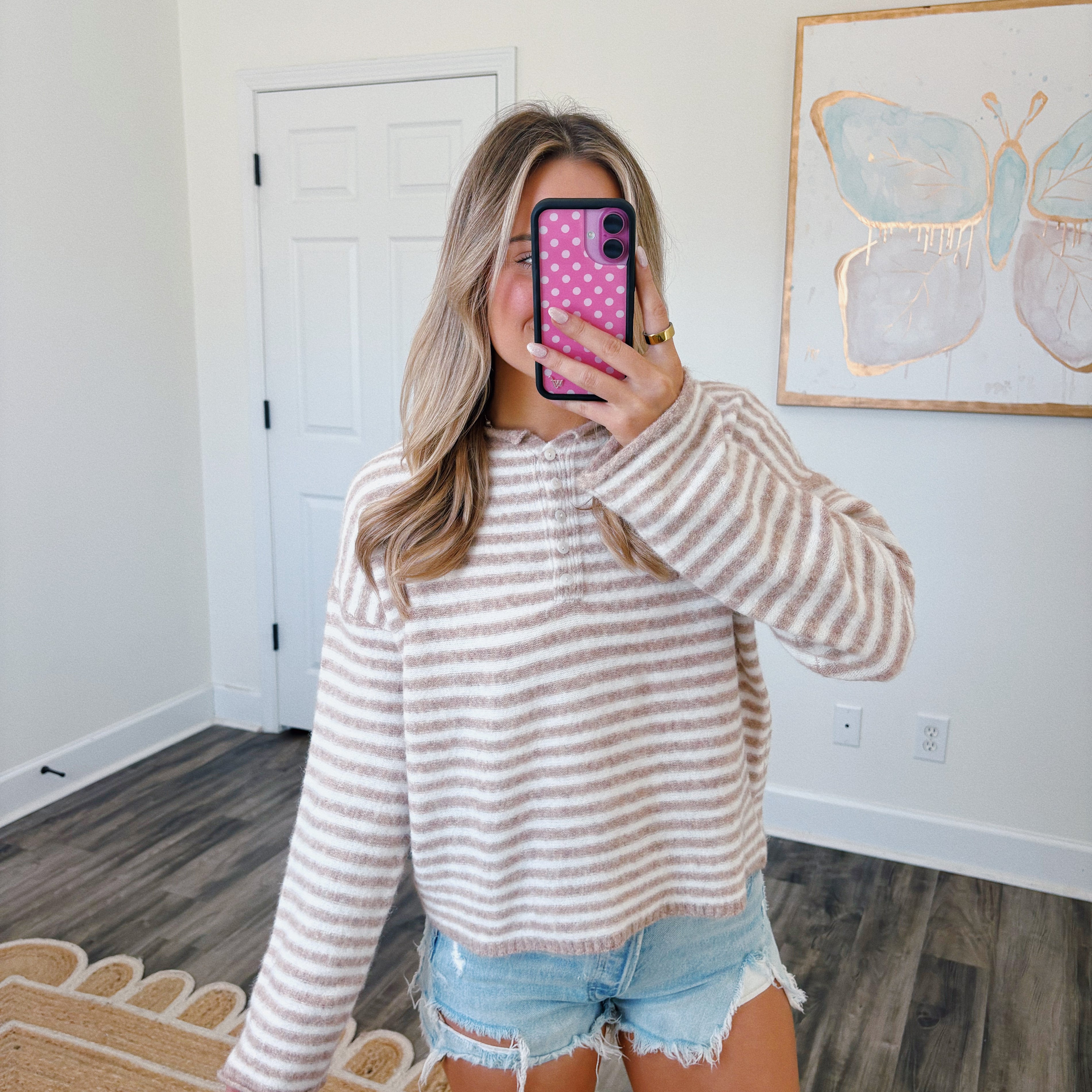 Never Better Neutral Cardigan