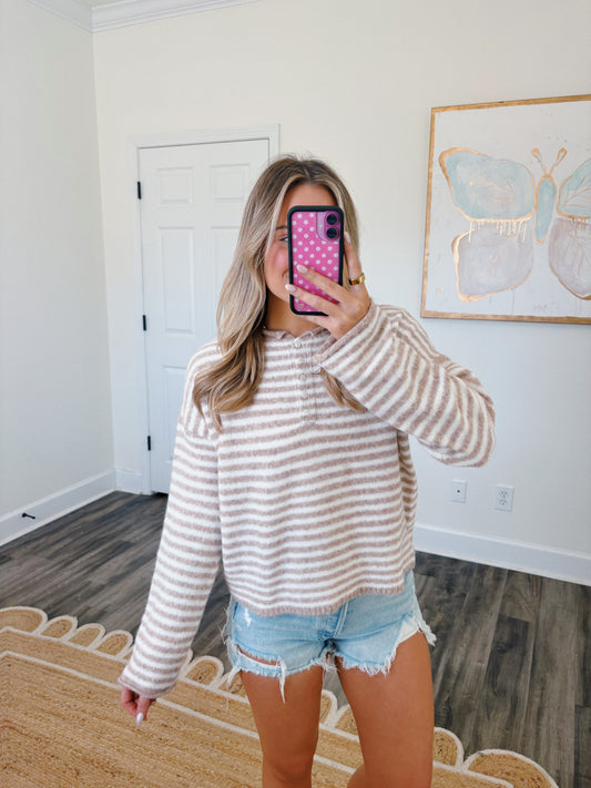 Never Better Neutral Cardigan