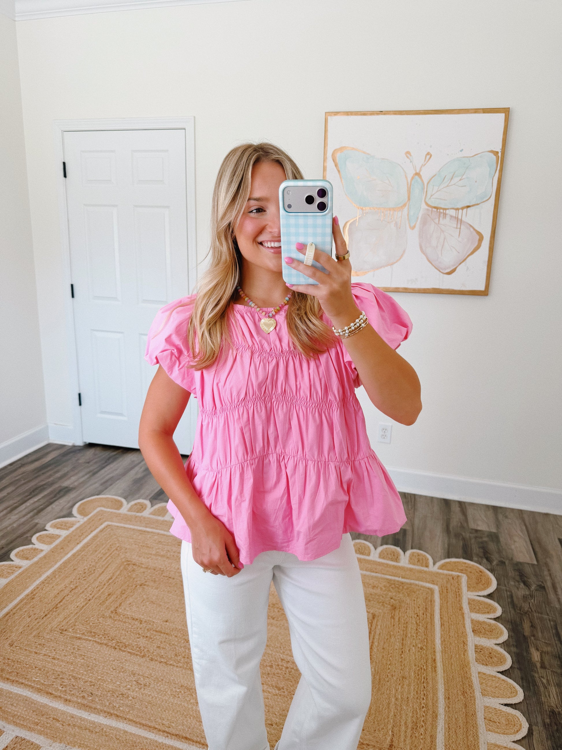 Bubblegum Bloom Top