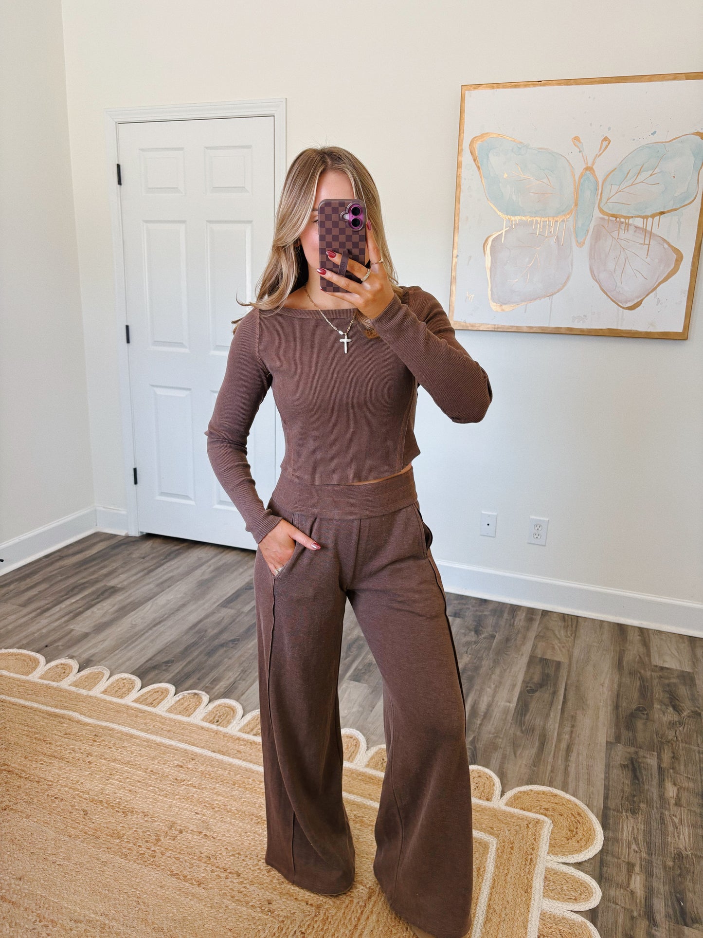 Go To Comfy Set Chocolate