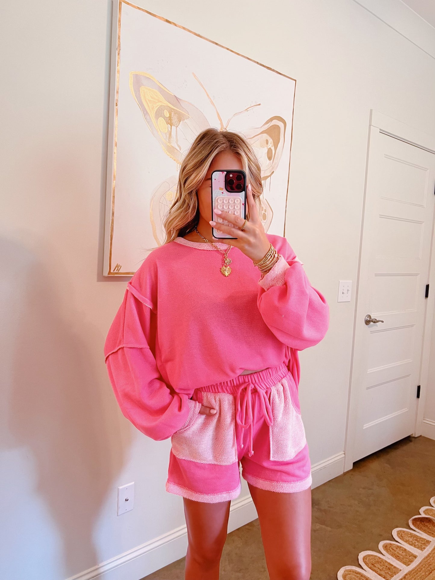 Pretty in Pink Cozy Set