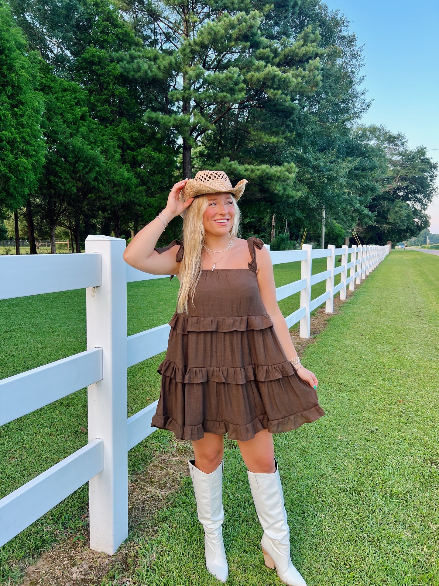 Hey Honey Mocha Dress