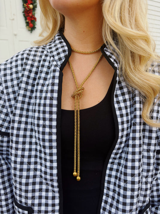 Alex Wrap Necklace (Waterproof)