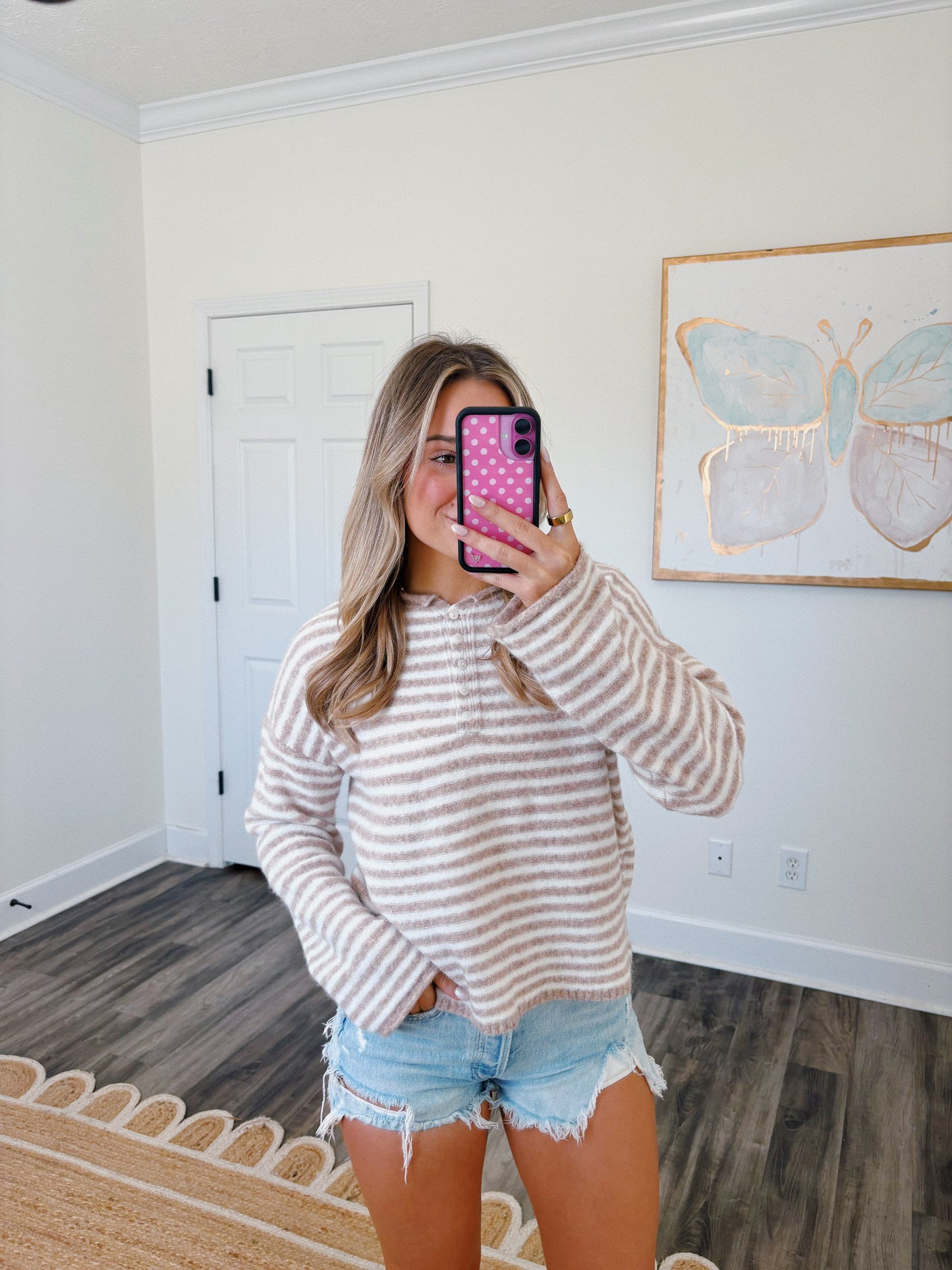 Never Better Neutral Cardigan