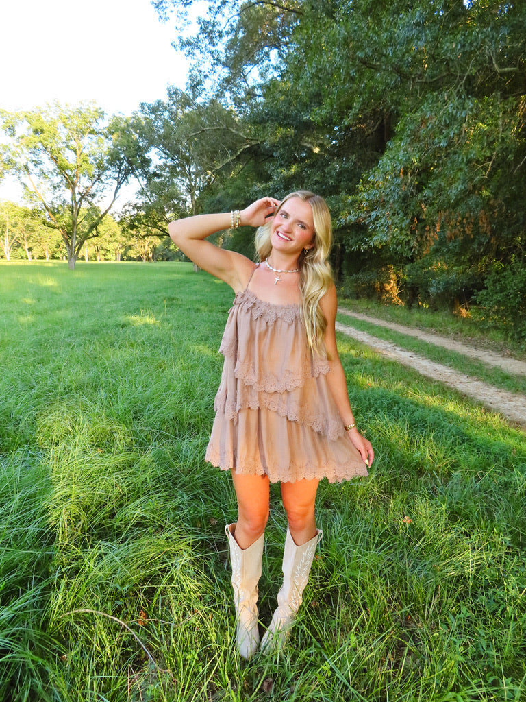 Falling For You Lace Dress