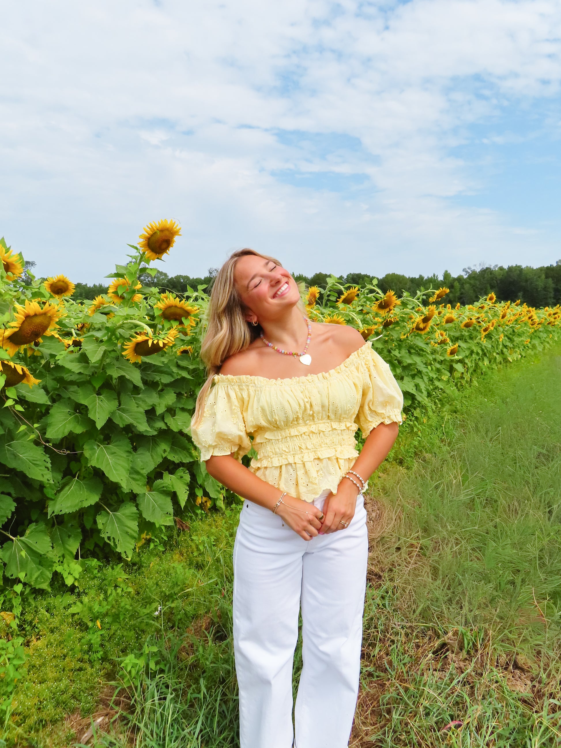 Brighter Days Peplum Blouse