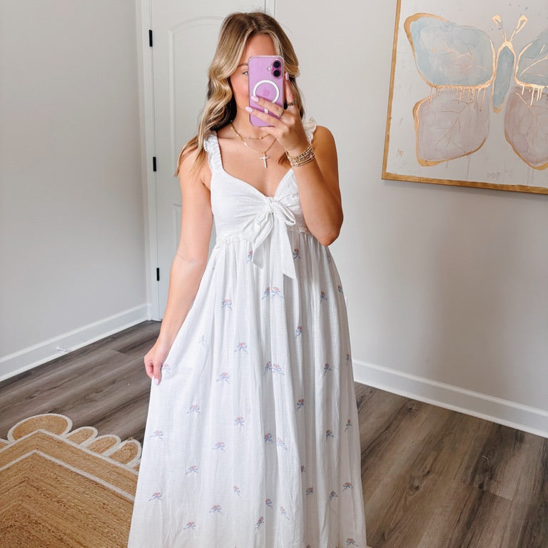 Enchanted Embroidered Maxi Dress