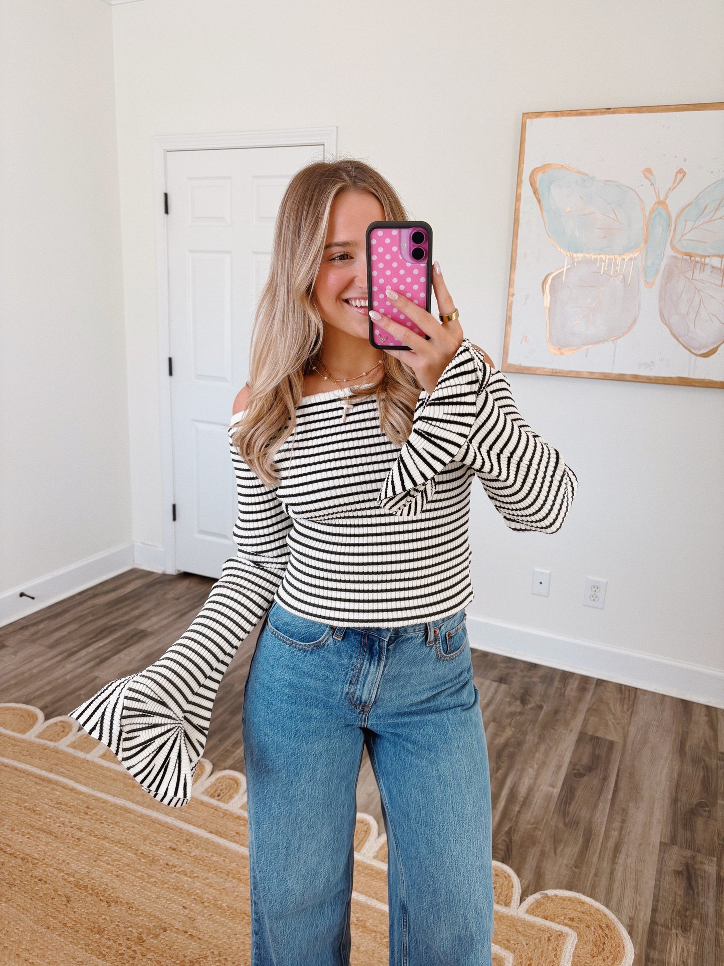 Super Stripe Nellie Top