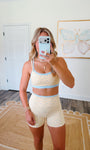 Daisy Biker Short Set