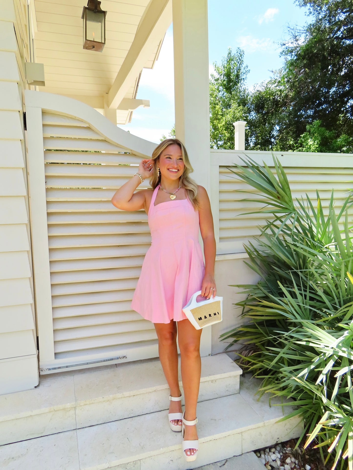 Peony Pink Halter Mini
