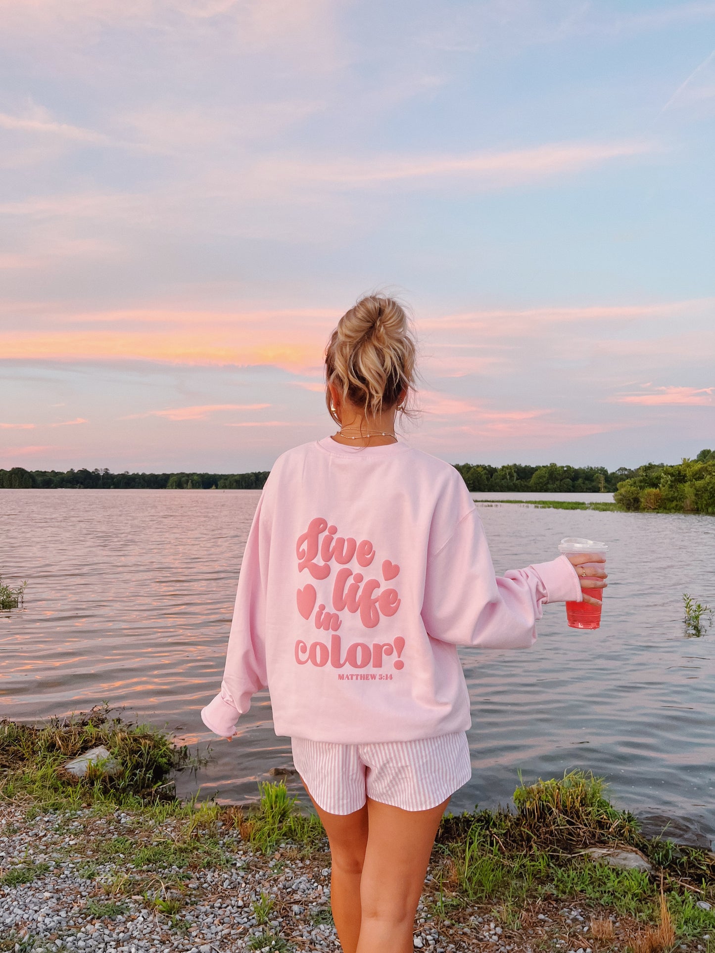 Life In Color Crewneck