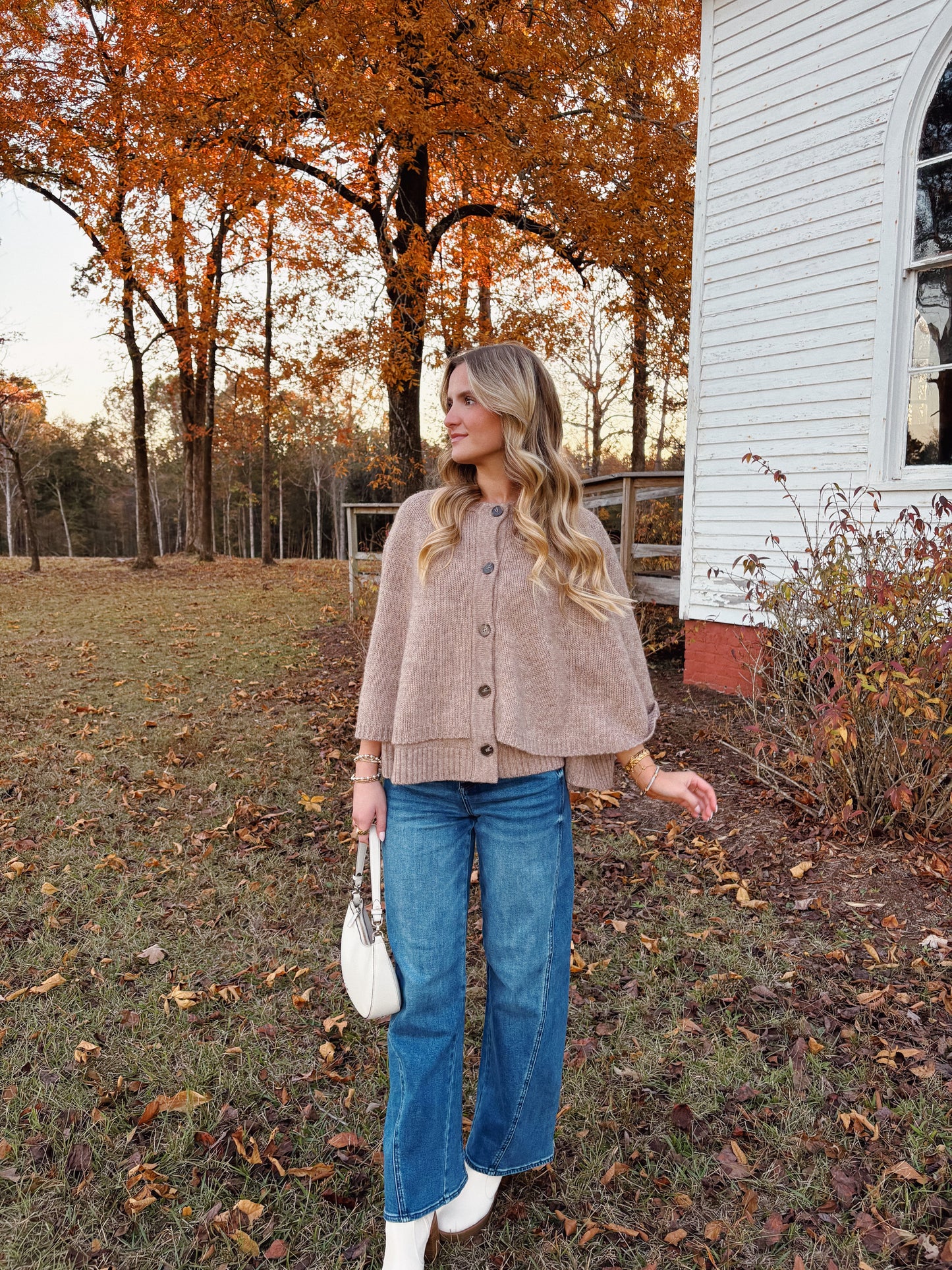 Dark Wash Barrel Jeans