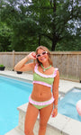 Beach Club Bikini in Lime
