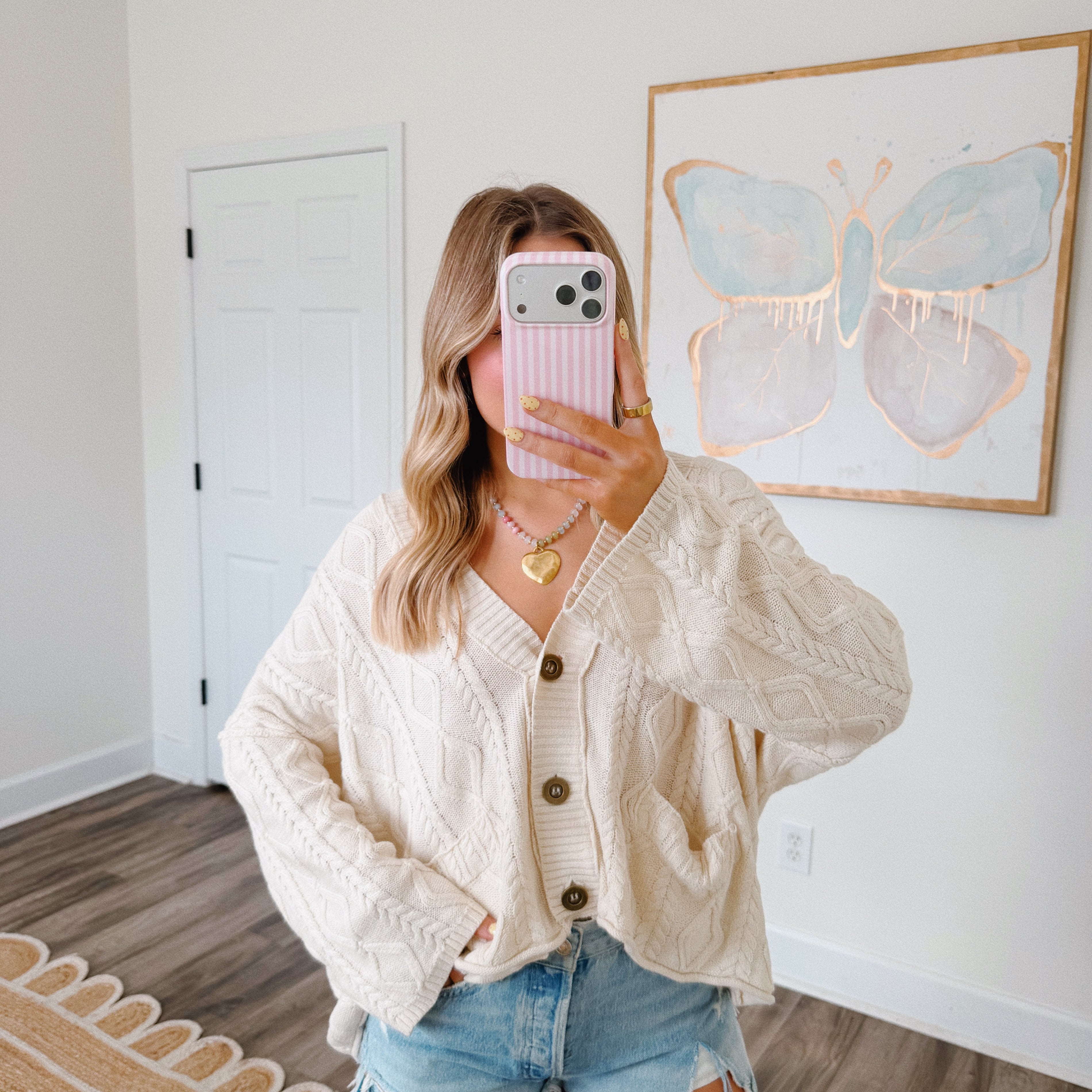 Nina Button Up Cardigan