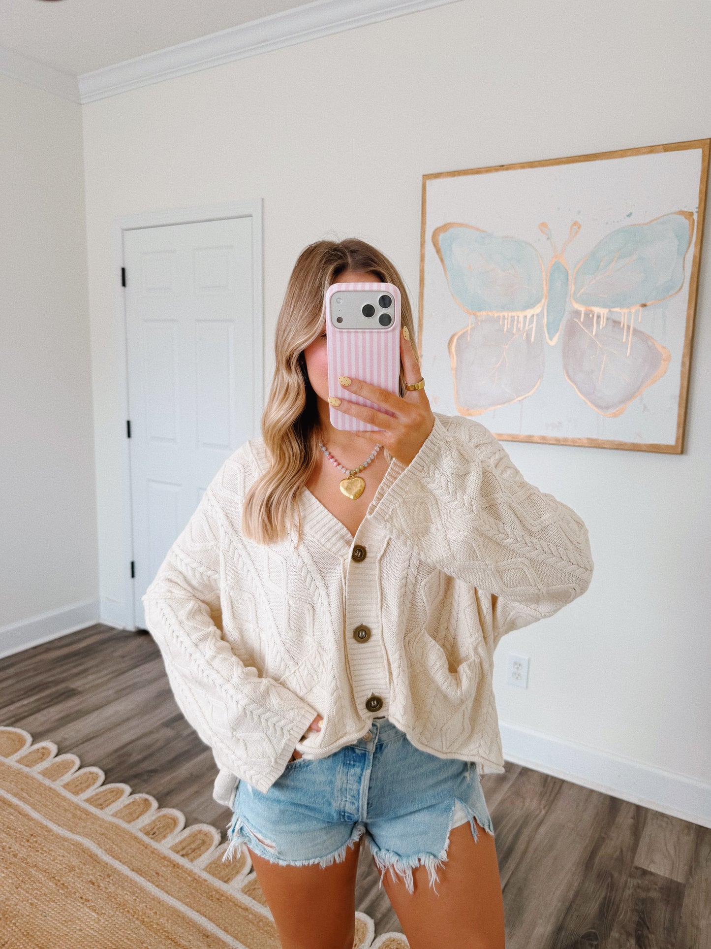 Nina Button Up Cardigan