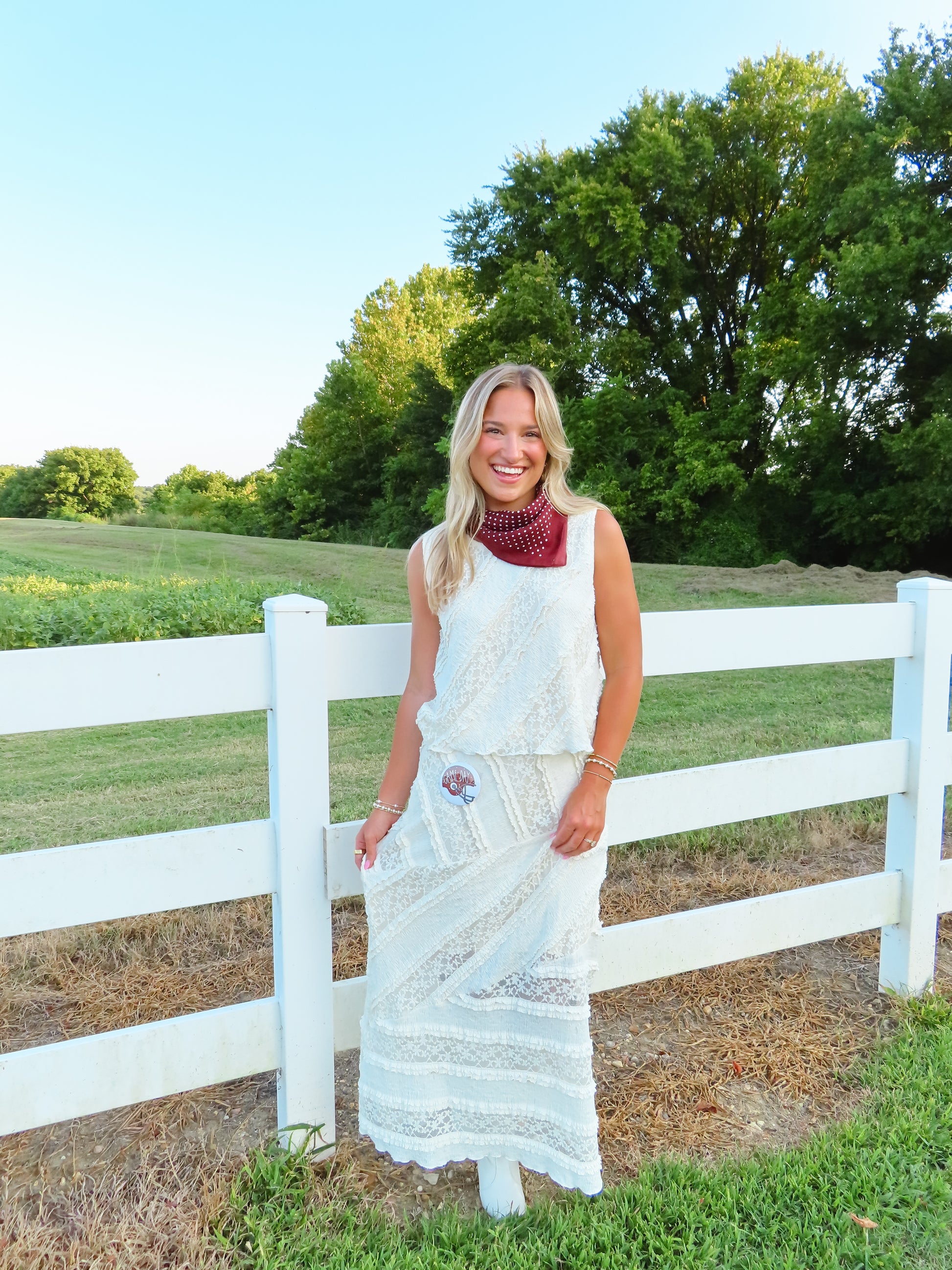 Iris Skirt Set