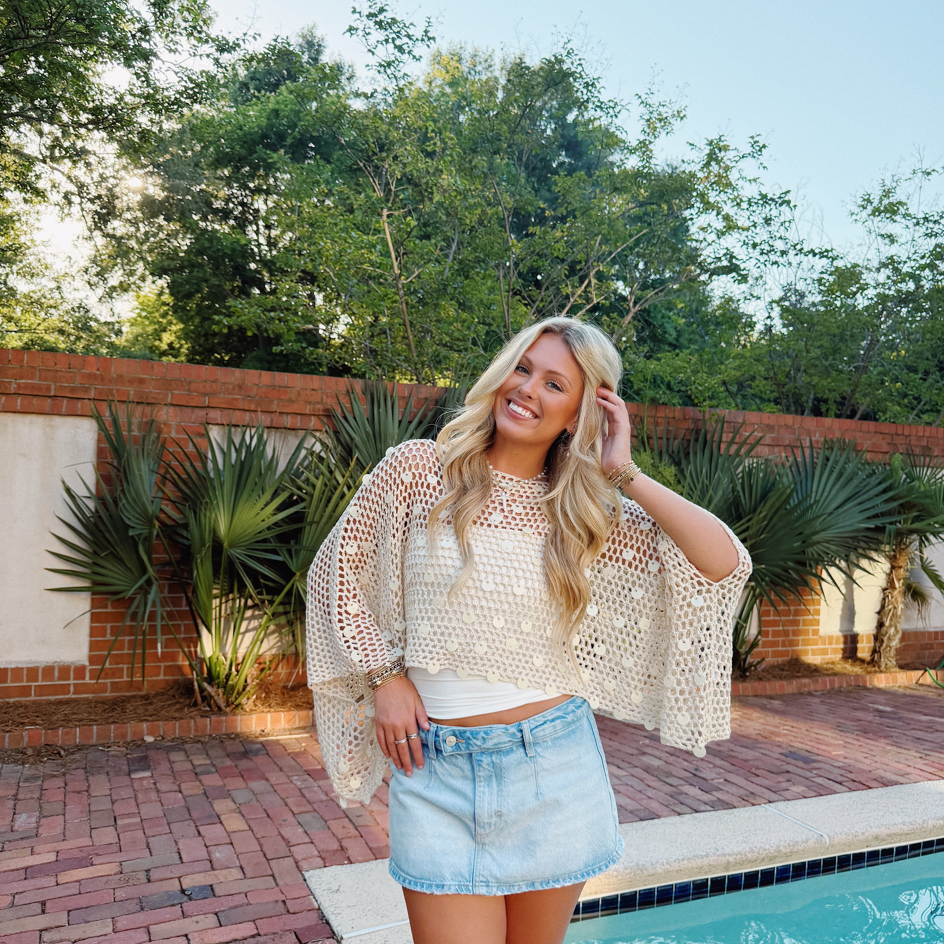 Coastal Crochet Top