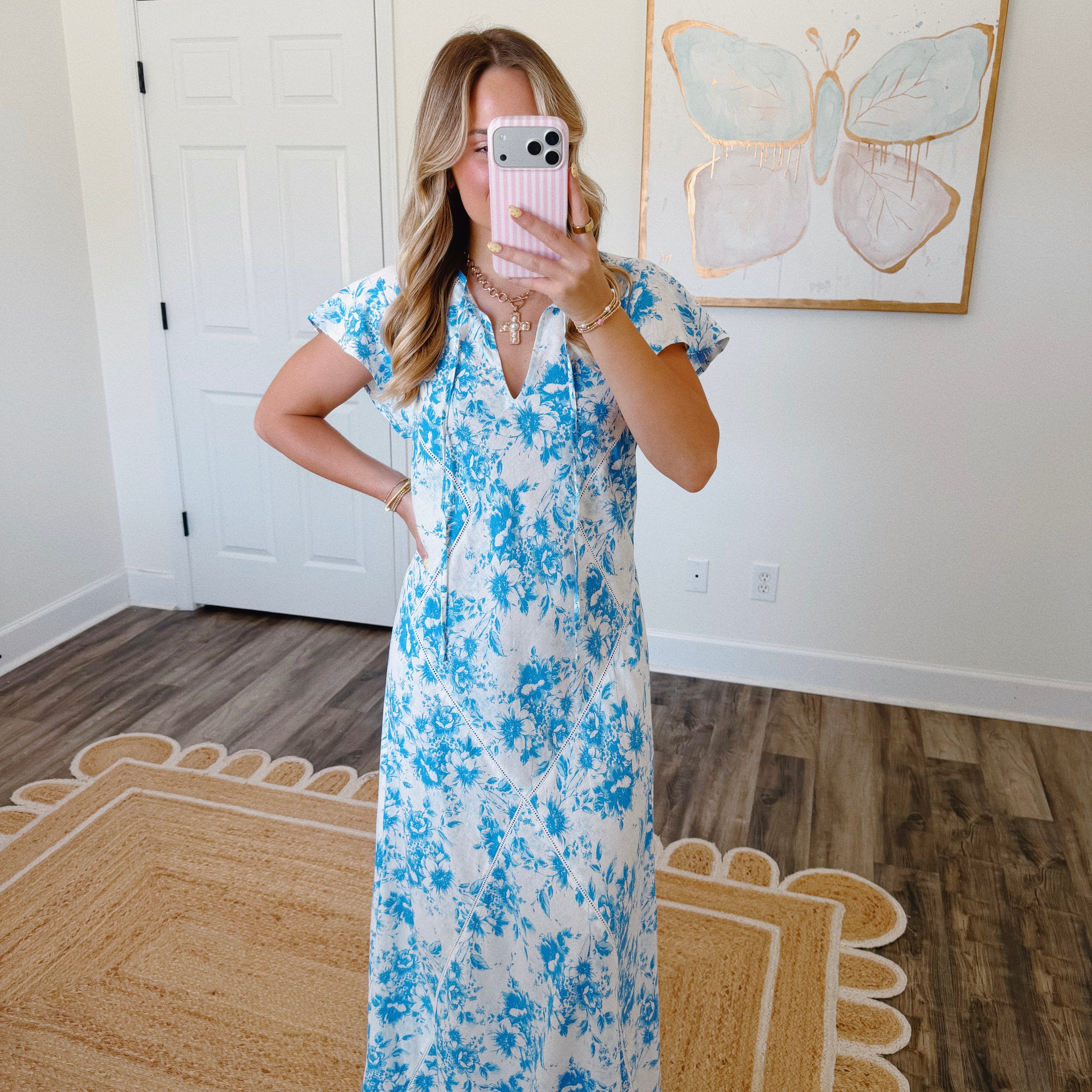 Consider The Lilies Maxi Dress