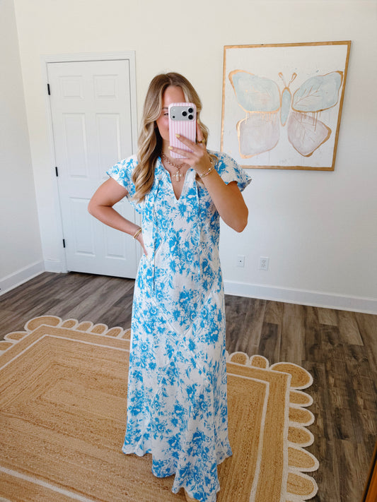 Consider The Lilies Maxi Dress