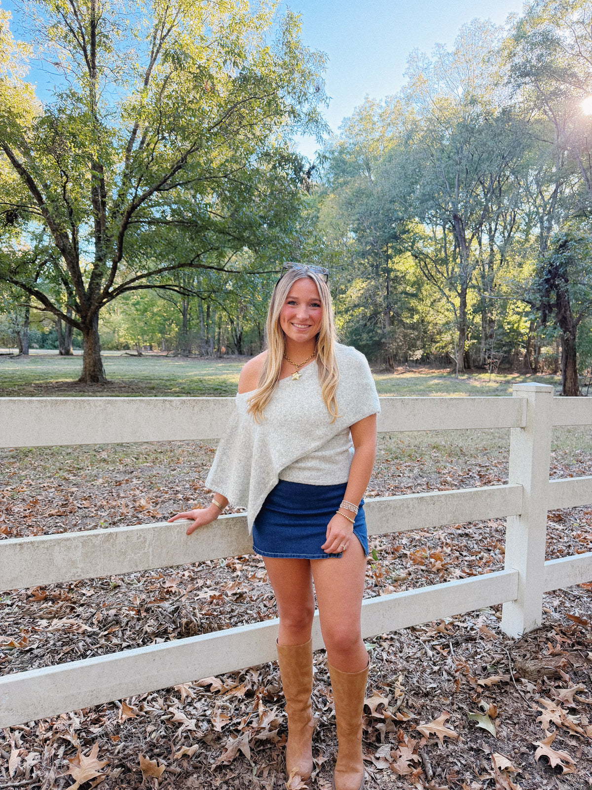 Aspen Knit Poncho Top