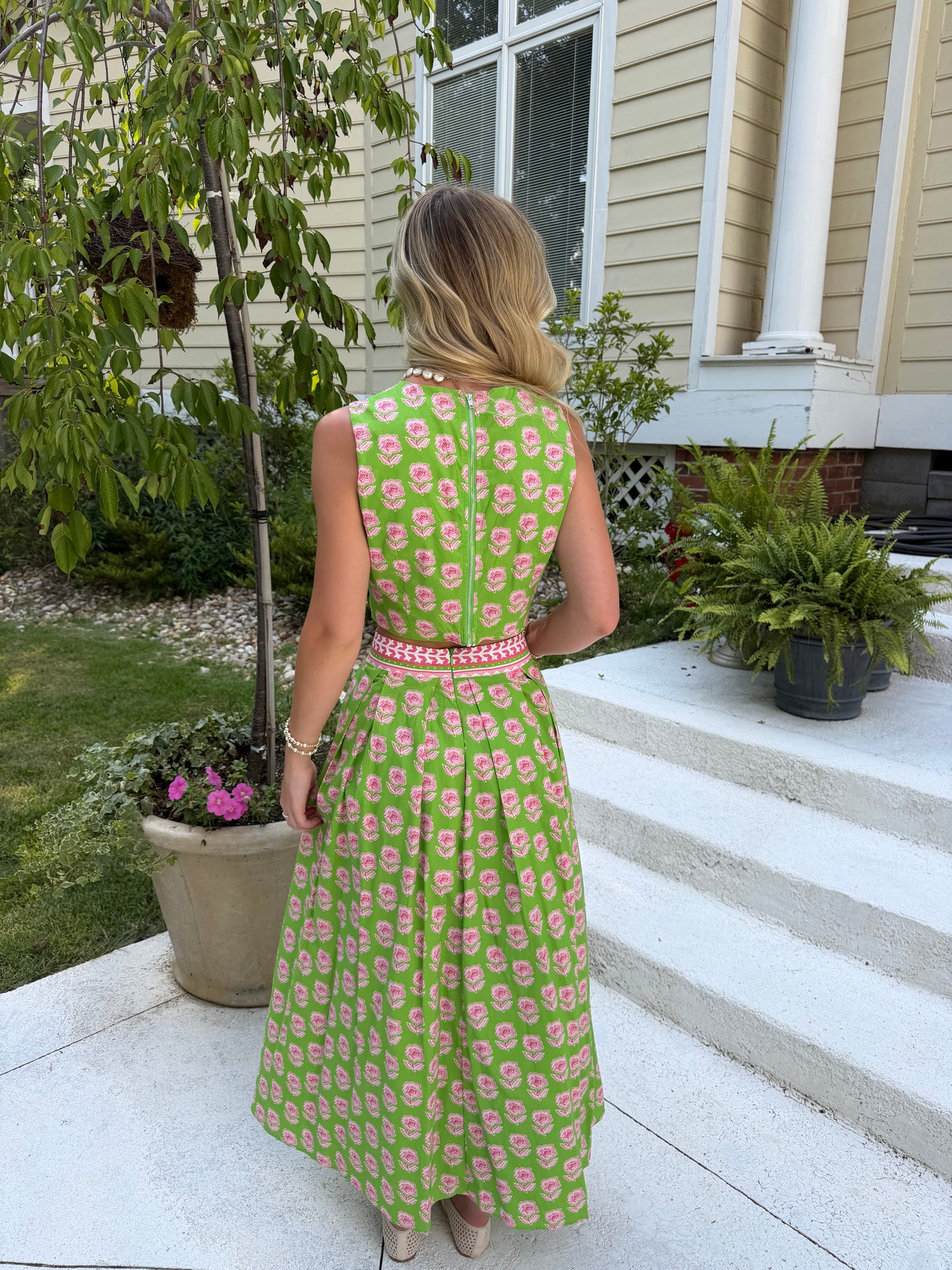 Lily Bloom Skirt Set