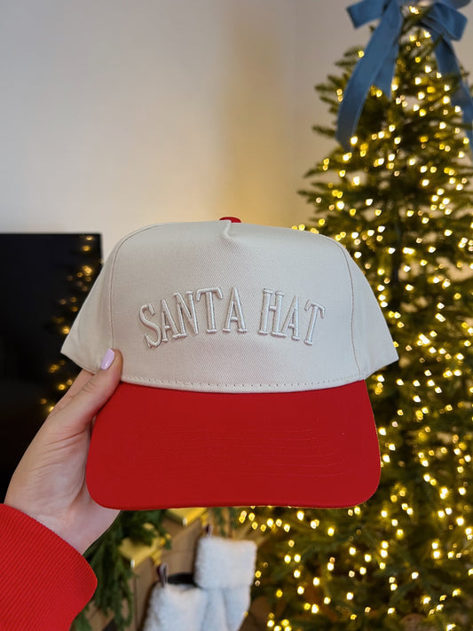 Red Santa Trucker Hat