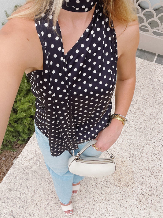 The Luna Polka Dot Top