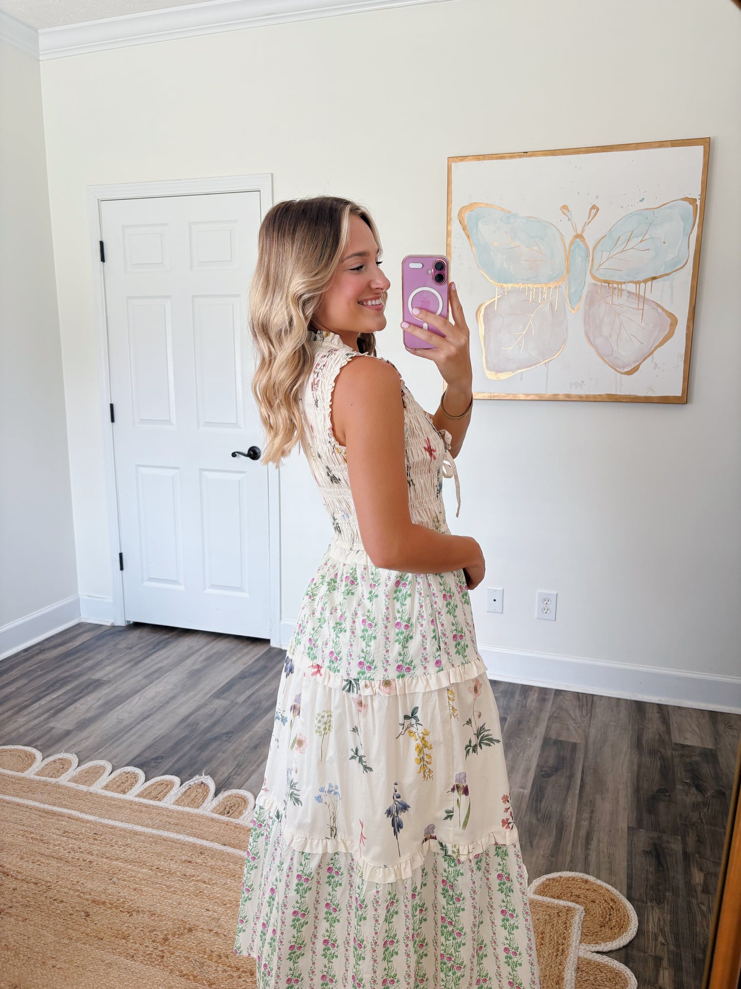 Savannah Bloom Maxi Dress