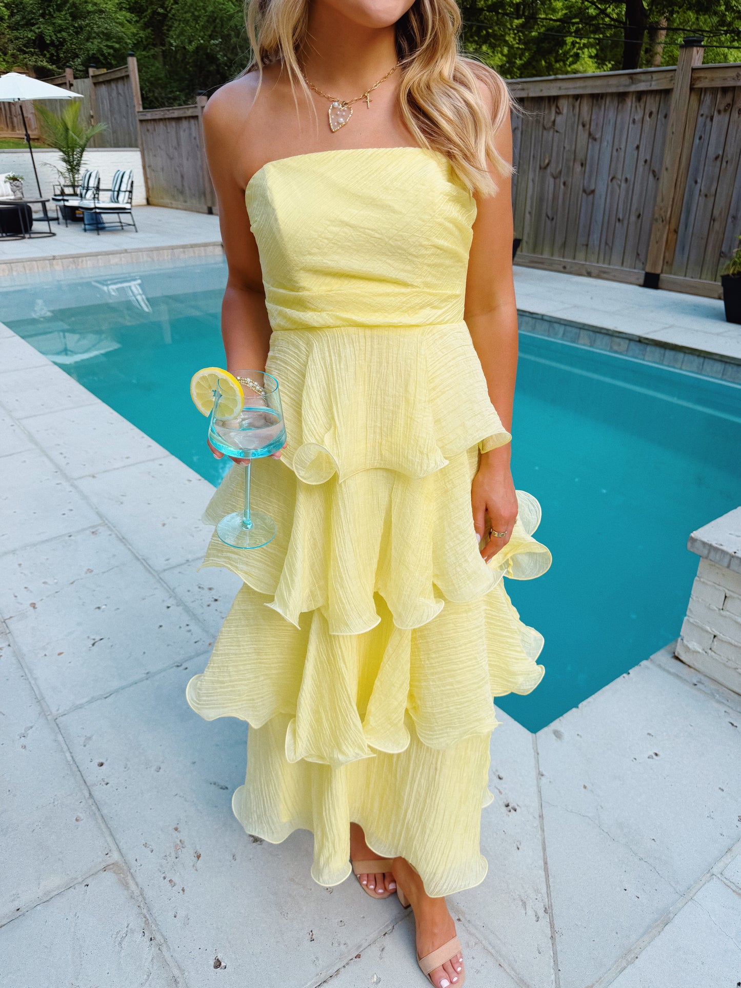 Sunny Days Tiered Maxi