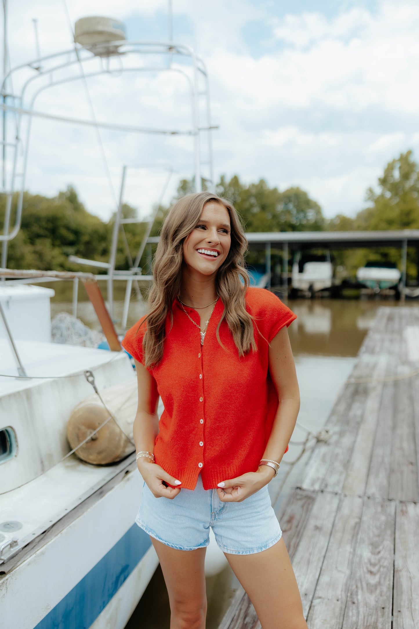 Ruby Sleeveless Cardigan