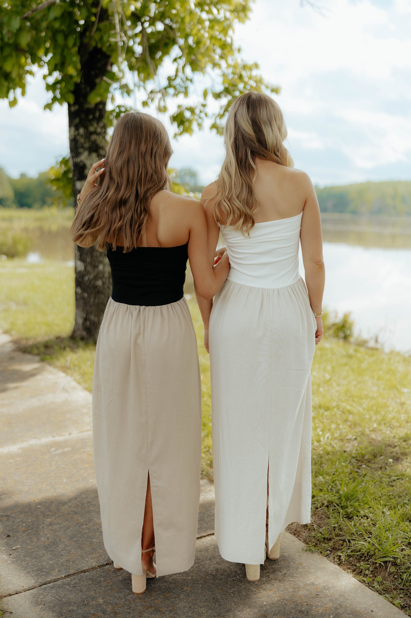 Black Linen Maxi