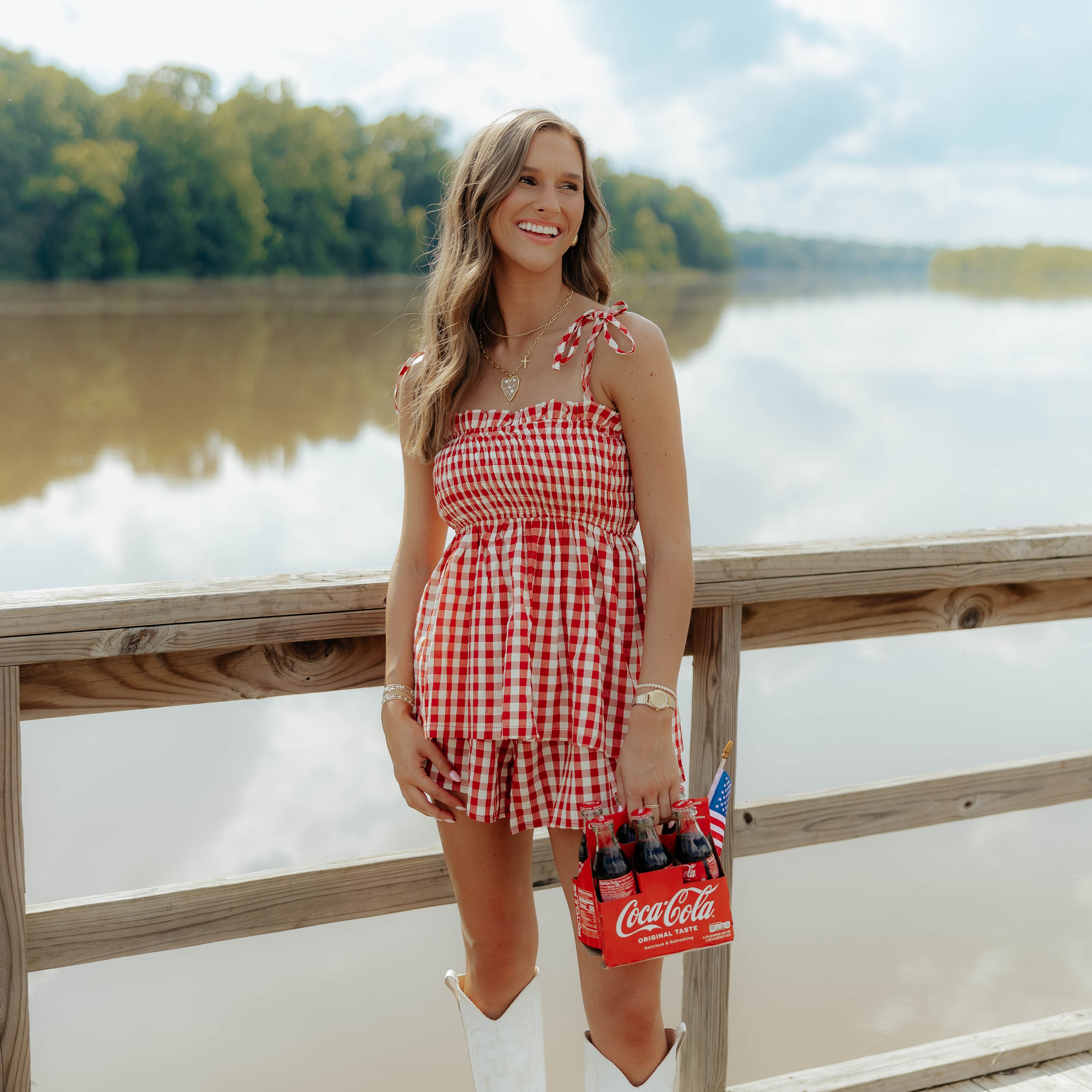 Heartland Gingham Set