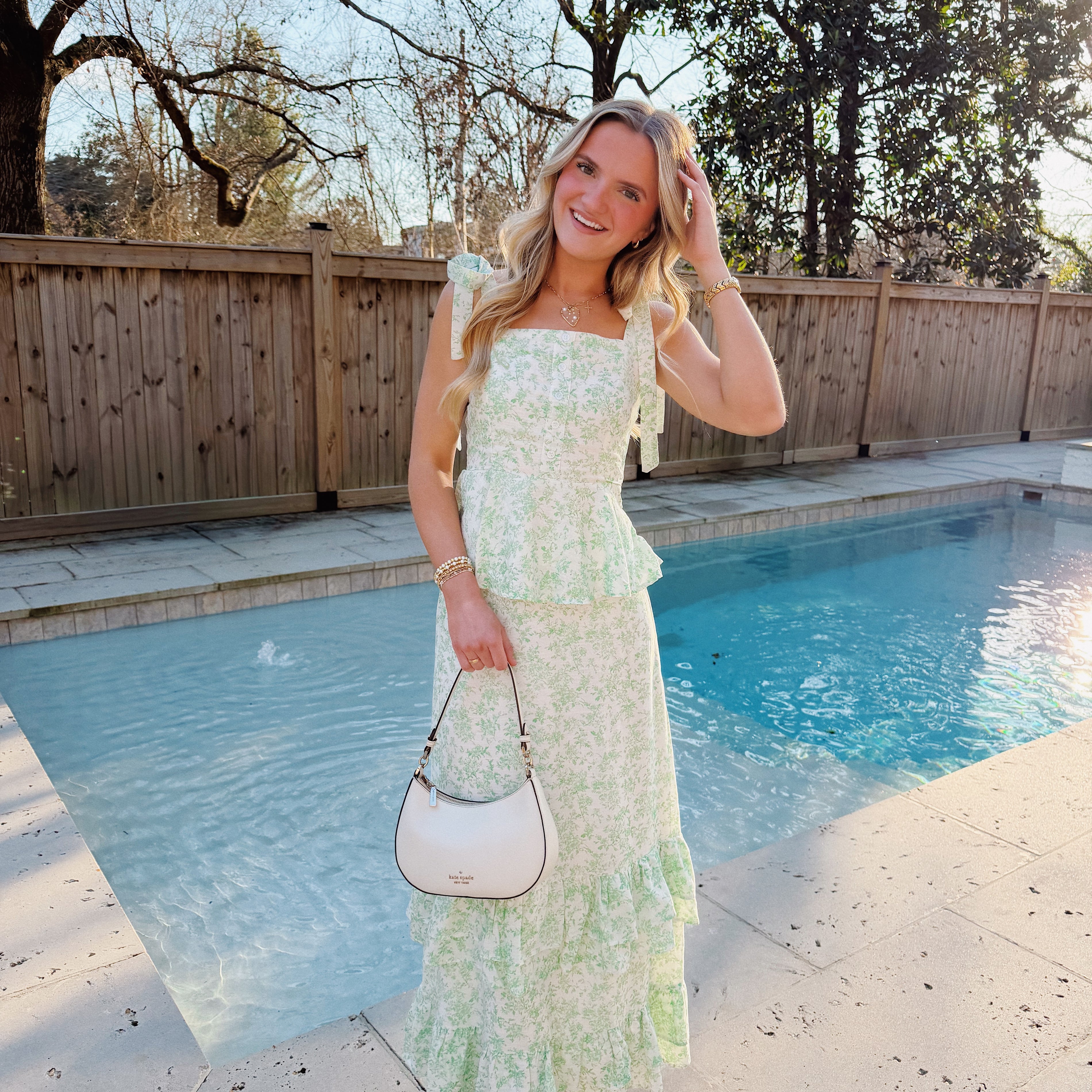 Lillian Maxi Skirt Set