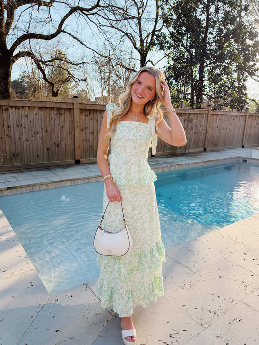 Lillian Maxi Skirt Set