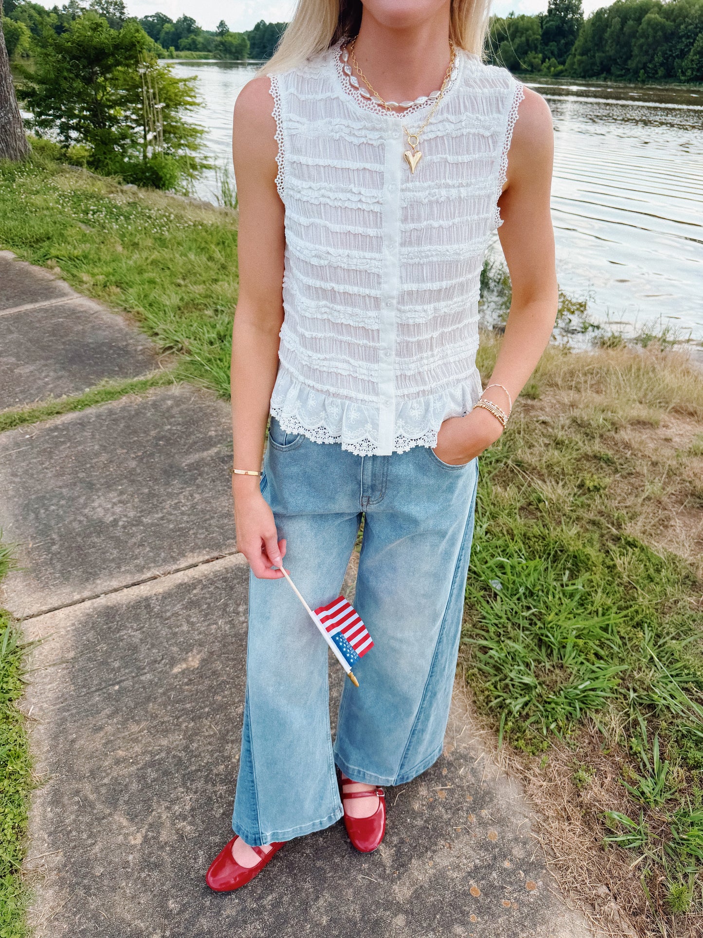 Abigail Button Up Blouse