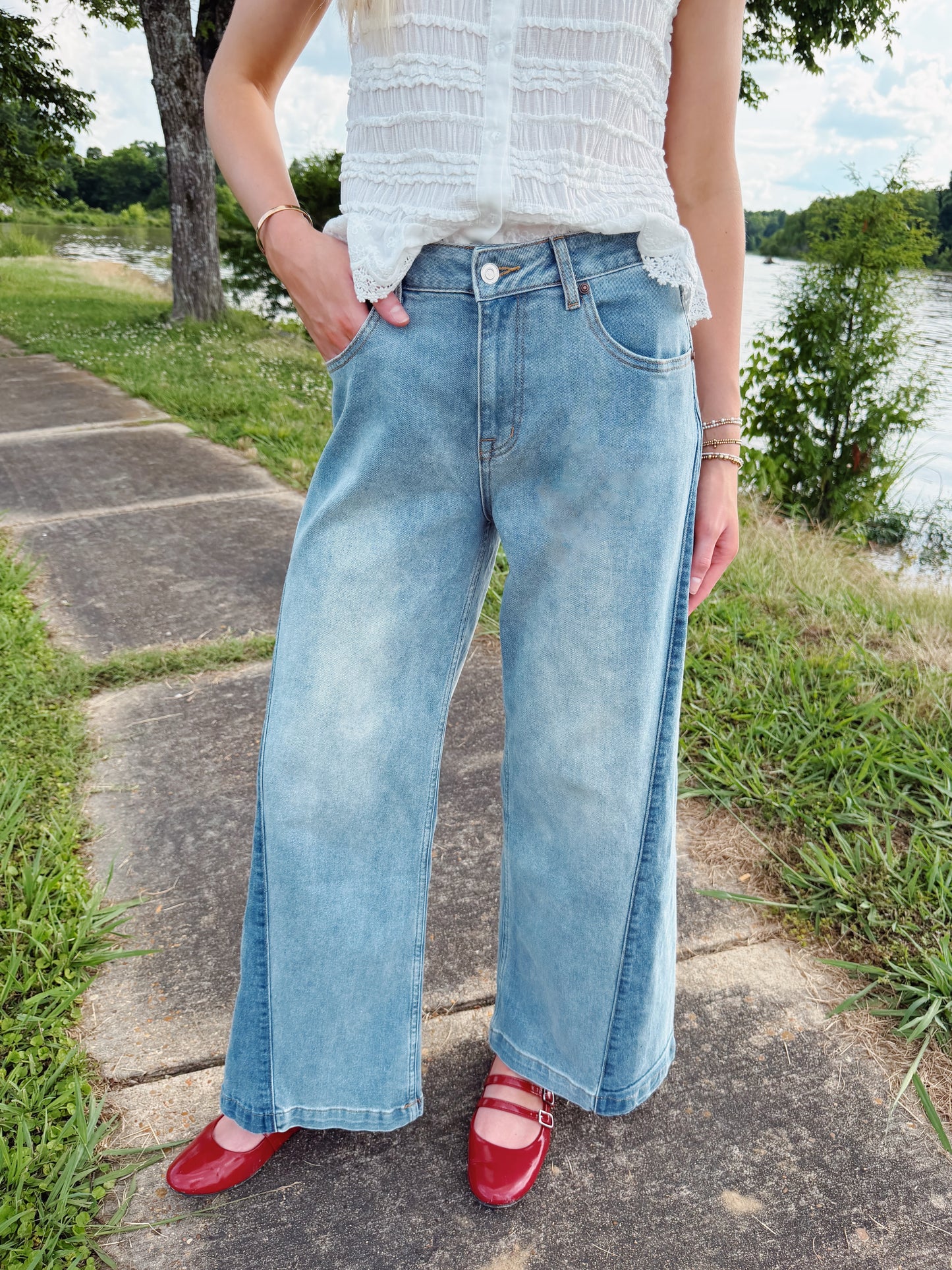 Make A Statement Baggy Jean